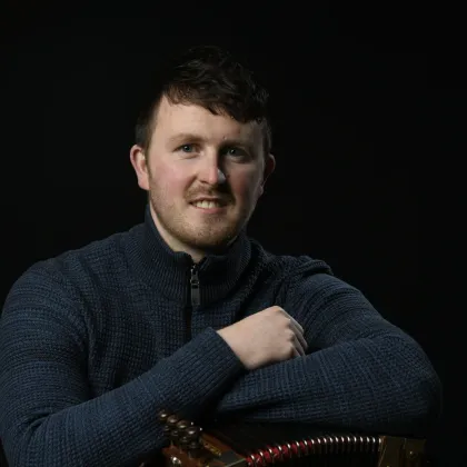 Portrait of Diarmuid Ó Meachair